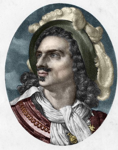 muotokuva Claude Forbinista, ritarista, sitten Forbinin kreivistä, joka tunnetaan myös nimellä Forbin - Gardanne. Ranskan siiven johtaja (1656-1733). tekijältä Unknown artist