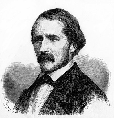 ranskalaisen filosofin Emile Saissetin muotokuva. 1814-1863. tekijältä Unknown artist