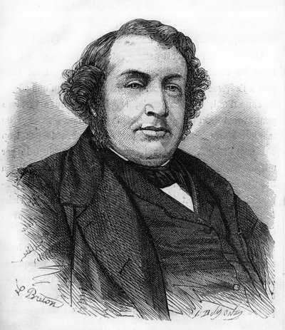 Ernest Picardin muotokuva. Ranskalainen poliitikko (1821-1877). tekijältä Unknown artist