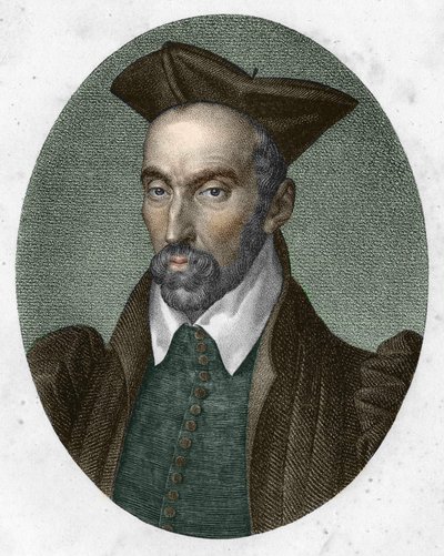 Etienne Pasquierin muotokuva. Ranskalainen lakimies, humanisti ja historioitsija (1529-1615). tekijältä Unknown artist