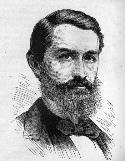 muotokuva Henri Duveyrieristä orientalisti, ranskalainen matkailija ja maantieteilijä tekijältä Unknown artist