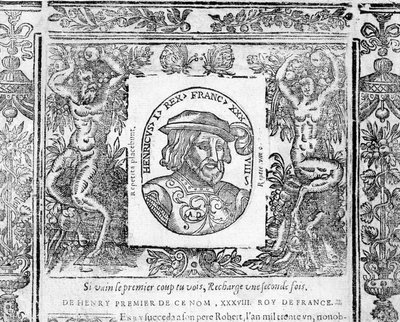 muotokuva Henri I:stä, Ranskan kuninkaalta 1031-1060. tekijältä Unknown artist