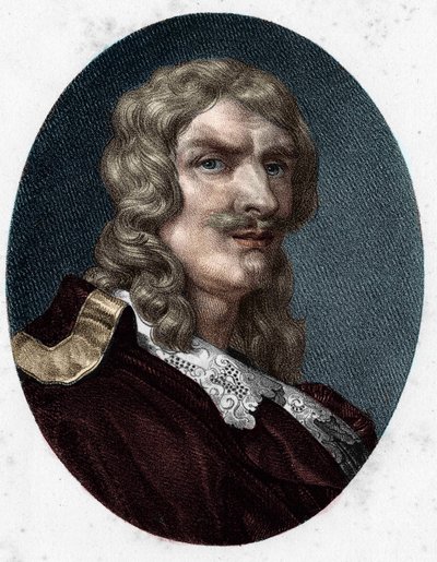 Jean de Rotroun muotokuva. Ranskalainen näytelmäkirjailija (1609-1650). tekijältä Unknown artist