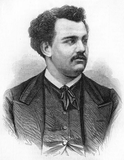 ranskalaisen toimittajan Victor Noirin (1848-1870) muotokuva. tekijältä Unknown artist