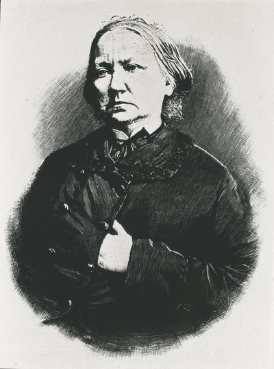 ARENAL, Concepcion (1820-1893). Espanjalainen kirjailija (kaiverrus) tekijältä Unknown artist