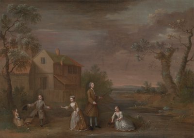 Perheryhmä nimeltä "Stafford Family" tekijältä Unknown artist