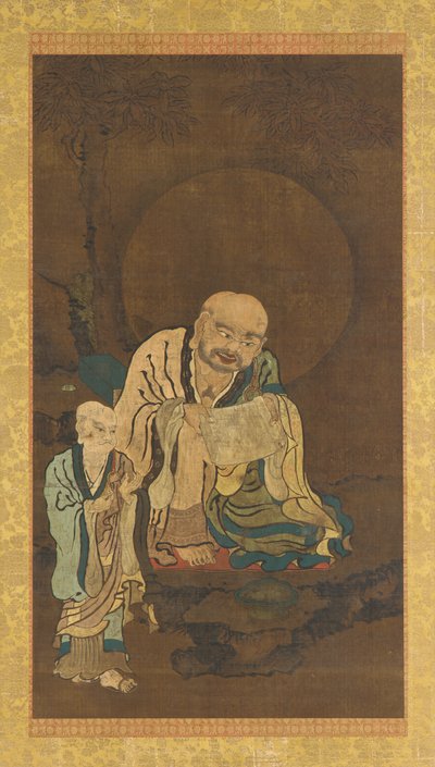 Luohan ja hoitaja tekijältä Unknown artist