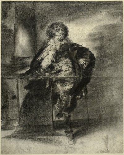 Mies 17. vuosisadan puvussa tekijältä Unknown artist