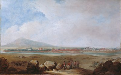 Näkymä Seringapatam, 1791 noin tekijältä Unknown artist