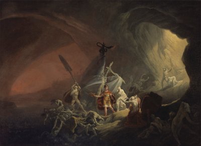 Aeneas ja Sibylla tekijältä Unknown artist