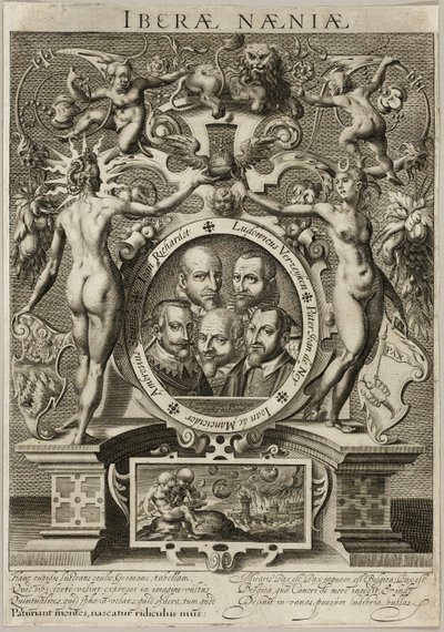 Allegoria Espanjan kanssa käytävien rauhanneuvottelujen turhuudesta tekijältä Unknown artist