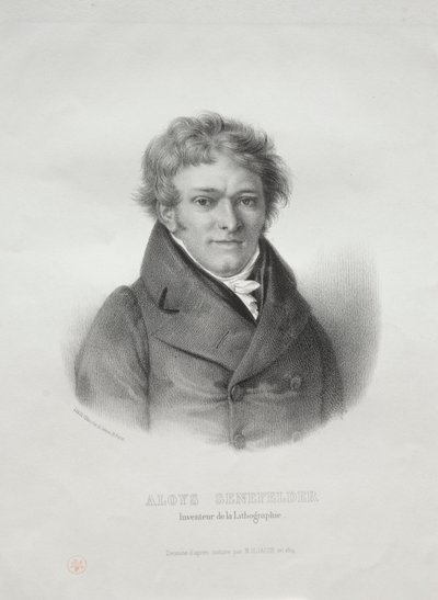 Aloys Senefelder tekijältä Unknown artist