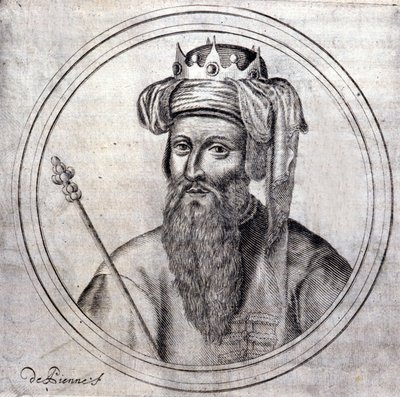 Amedee VIII (1383-1451), kreivi silloinen Savoyn herttua, viimeinen antipaavi nimellä Felix V. Kaiverrus Samuel Guichenoun "" Genealogical History of the Royal House of Savoyen, Lyon 1660 -kirjaan. tekijältä Unknown artist