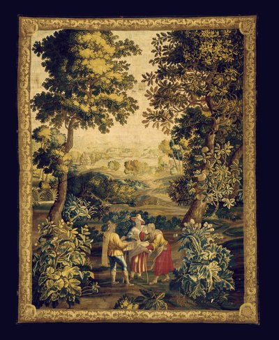 Audenarde Teniers Tapestry (tekstiili) tekijältä Unknown artist