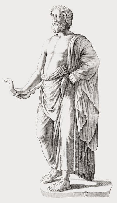 Asklepios. Muotokuva. tekijältä Unknown artist
