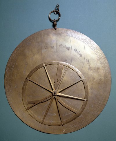 Astrologinen kello 1400-luvulta. tekijältä Unknown artist