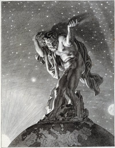 Atlas tukee taivasta. tekijältä Unknown artist