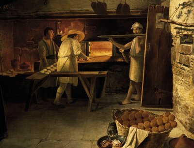 Leipurit töissä, maalaa anonyymi tekijältä Unknown artist