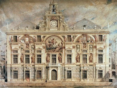 Bank of San Giorgio Genovassa, Italiassa tekijältä Unknown artist
