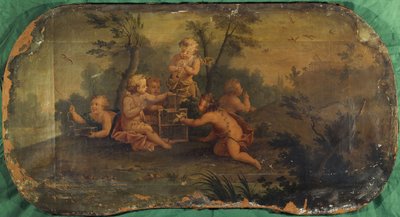 Lintulapset tai kevät, 1701-1800 (öljy kankaalle). tekijältä Unknown artist