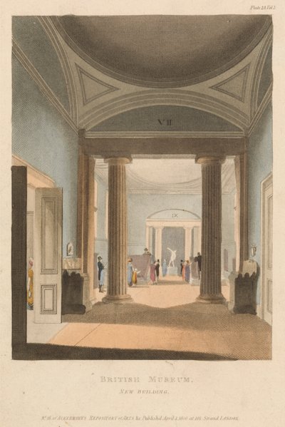 British Museum, uusi rakennus tekijältä Unknown artist