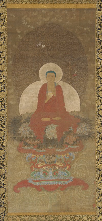 Buddha istui Kusan ruohomatolla tekijältä Unknown artist