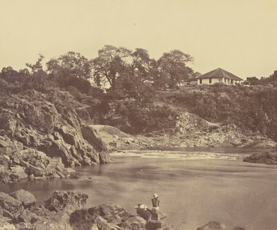 Bungalow at Marble Rocks. Nerbudda tekijältä Unknown artist