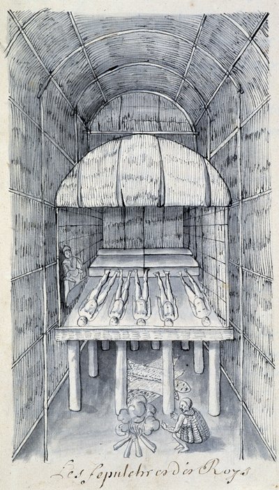 Mättien hautaaminen - ""Ranskalaisen vuoropuhelu tai haastattelu villin kanssa"" tekijältä Unknown artist