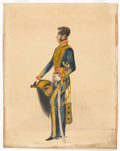 Kapteeni William Brett, Bombay Horse Artillery tekijältä Unknown artist