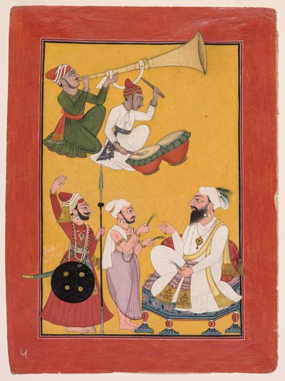 Krishnan syntymän juhlat Bhagavata Puranalta tekijältä Unknown artist