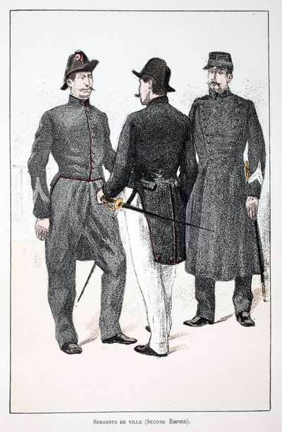 City Sergeants (Second Empire tekijältä Unknown artist