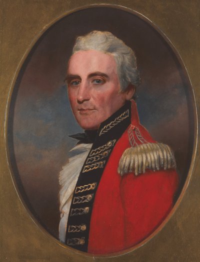 Eversti Henry Imlach, sotilaallinen ylitarkastaja, Bengal, noin 1800 tekijältä Unknown artist