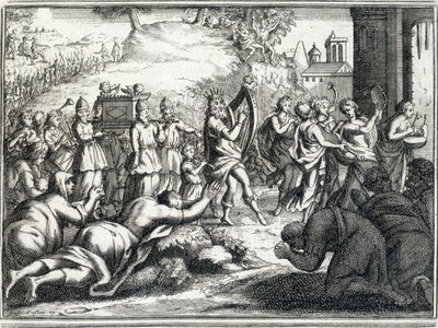 Daavidin tanssi (Vanha testamentti). tekijältä Unknown artist