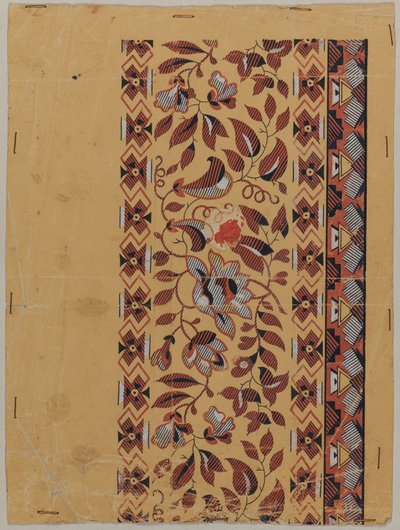 Suunnitelmapiirustus, 1800-luvun alku tekijältä Unknown artist