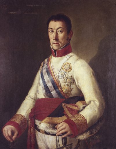 ELIO, Francisco Javier de (1767-1822). Espanjan absolutistinen armeija, Montevideon kuvernööri (maalaus) tekijältä Unknown artist