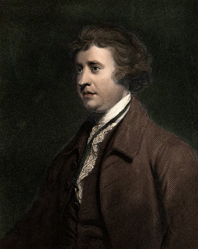 Edmund Burke 1729-1797 - kaiverrus - 1800-luku tekijältä Unknown artist