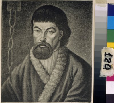 Emelian (Emilien) Pougatchev (1742-1775) - Jemeljan Pugachev nimettömänä tekijältä Unknown artist
