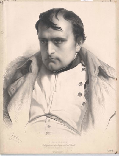 Ranskan keisari Napoleon I Bonaparte (tuloste) tekijältä Unknown artist