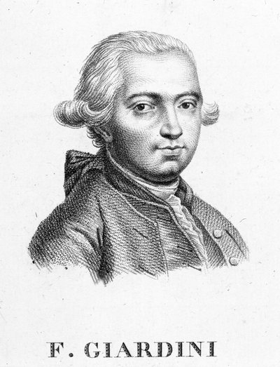 Felice Giardini (1716-1796), italialainen viulisti ja säveltäjä tekijältä Unknown artist