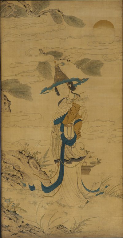 Kuolematon nainen korin kanssa tekijältä Unknown artist