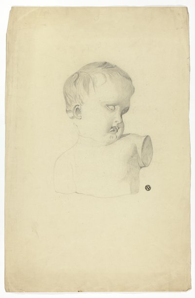 Lapsen rintakuvan katkelma tekijältä Unknown artist