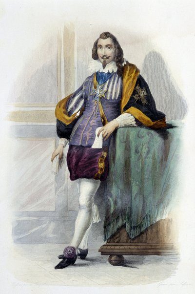 Francois de Bassompierre (marsalkka de Bassompierre) (1579-1646) - elokuvassa "" Ranskalainen Plutarch"" tekijältä Unknown artist
