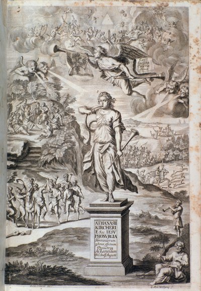 Phonurgia novan etulevy (1673) tekijältä Unknown artist