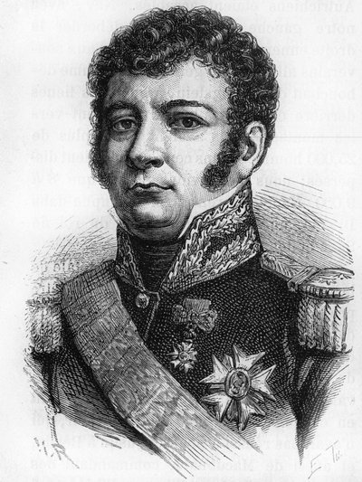 Kenraali Dominique-Joseph Vandamme (1770-1830), Unsebourgin kreivi. tekijältä Unknown artist