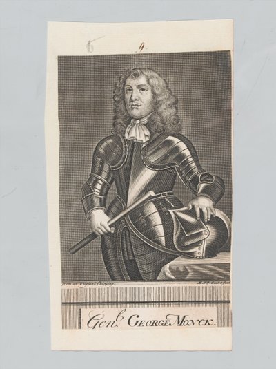 Kenraali George Monck [sic] tekijältä Unknown artist