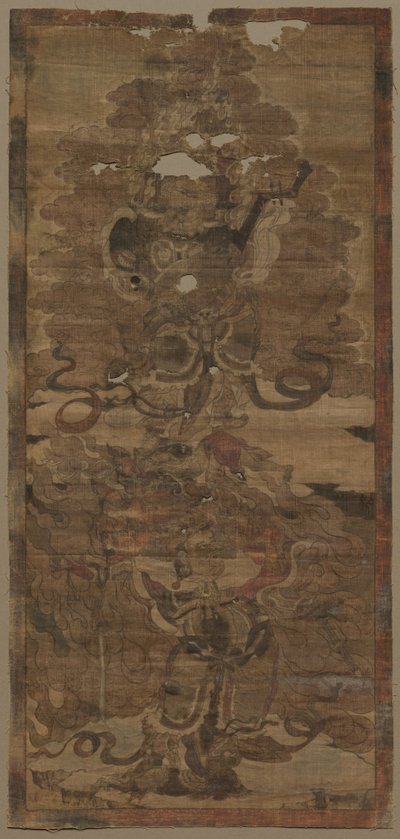 Guardian Kings: Dhritarashtra ja Virupaksha tekijältä Unknown artist