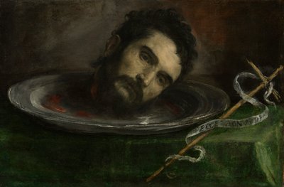 Pyhän Johannes Kastajan pää tekijältä Unknown artist