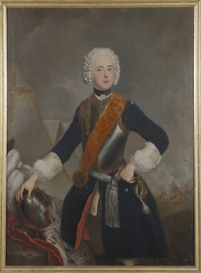 Henri de Prusse - Anonyymi Preussin prinssi Henrik (1726-1802) muotokuva. Öljy kankaalle tekijältä Unknown artist