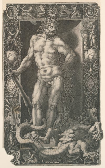 Hercules voitti Lernan hydran tekijältä Unknown artist