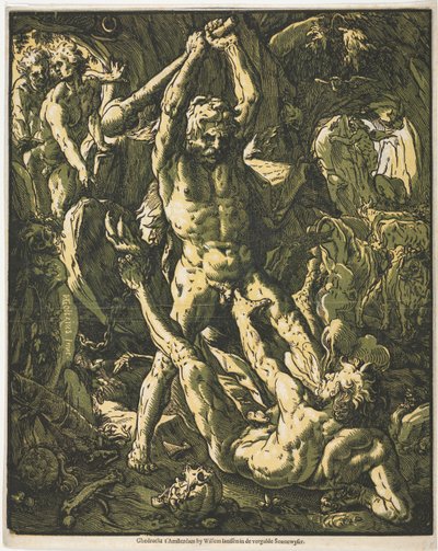 Hercules ja Cacus tekijältä Unknown artist